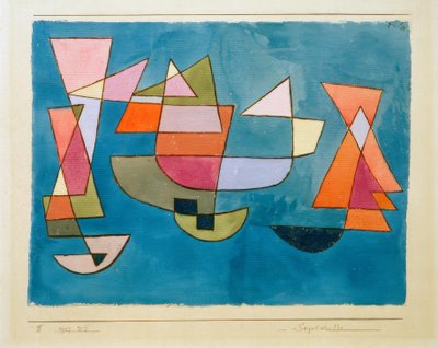 Segelschiffe von Paul Klee